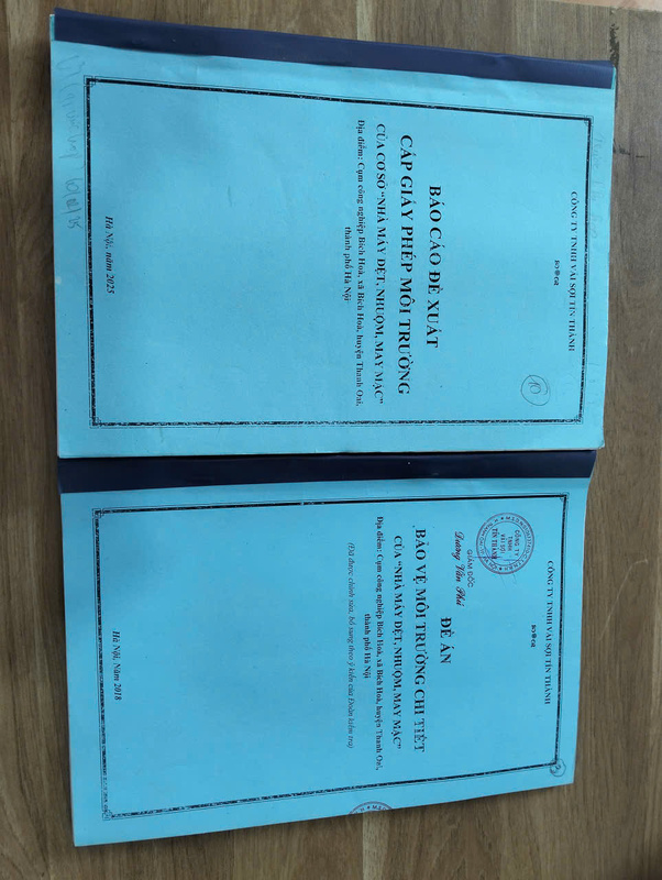 Hồ sơ tư vấn môi trường